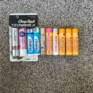 ChapStick and Burt's Bees Lip Balm Bundle